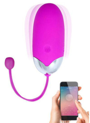 Oeuf vibrant puissant USB avec application smatphone - CC530145